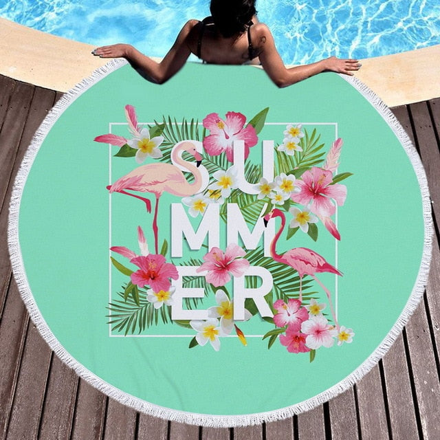 Beach towel Tropical
