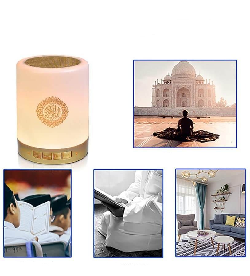 Quran Speaker Portable Touch Lamp