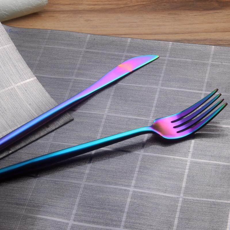 Rainbow Cutlery Set (4 Pieces)