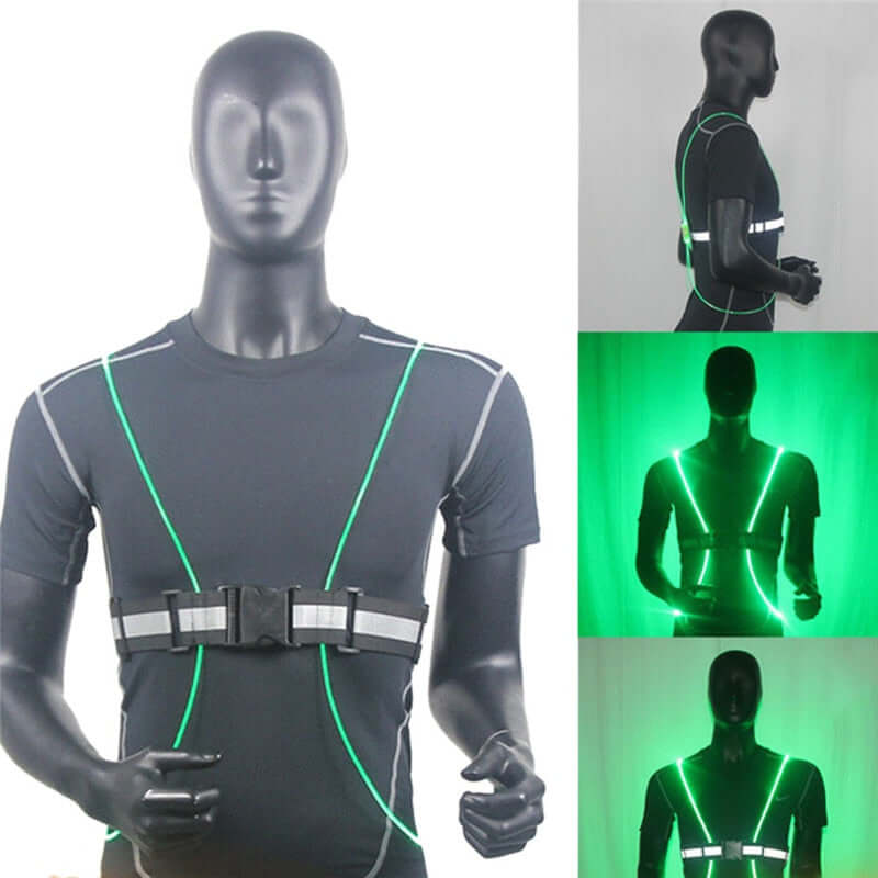 LED Reflective Safety Vest