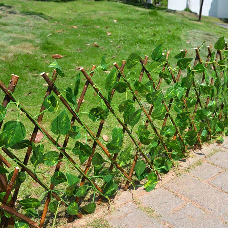 Retractable Garden Fence