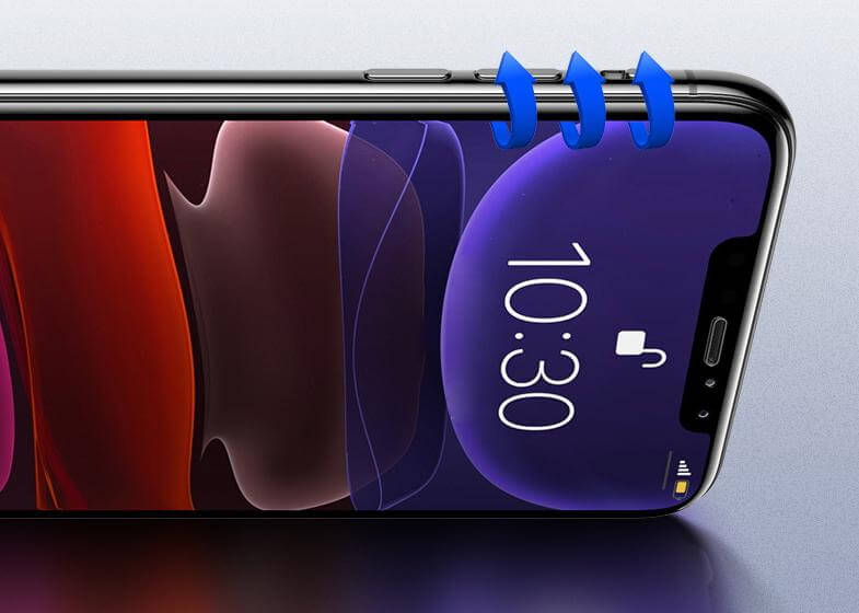 Full Coverage Tempered Glass for iPhone | 1+2 Free