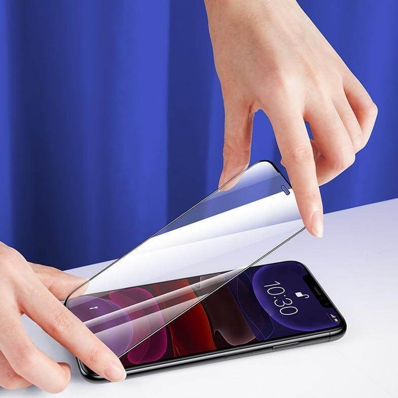 Full Coverage Tempered Glass for iPhone | 1+2 Free