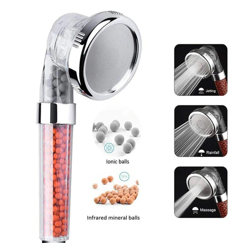 3 Modes High Pressure Shower Head