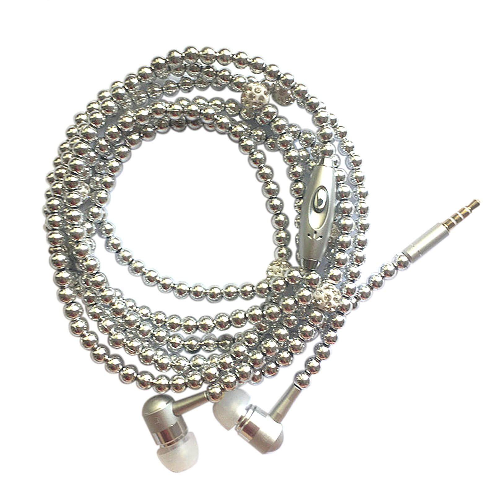 Pearl Necklace Earphone