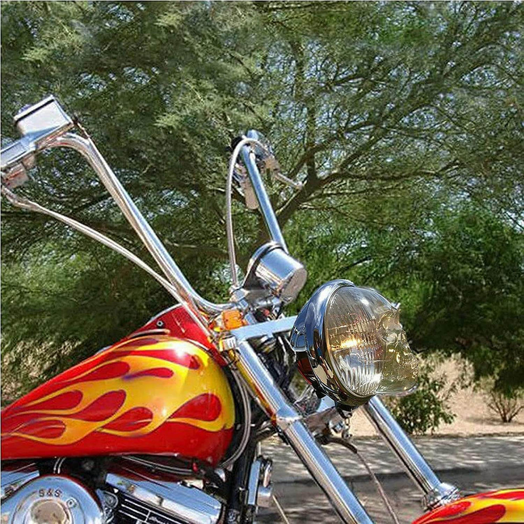 Skull Headlight Covers