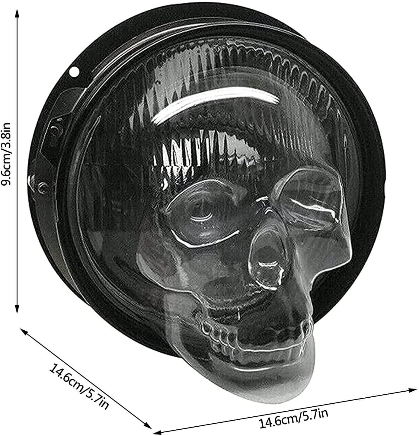 Skull Headlight Covers