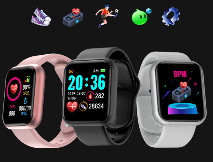 Y68 D20 Pro Smart Watch