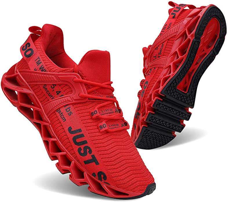 Unisex Breathable Shock Absorption Sneakers