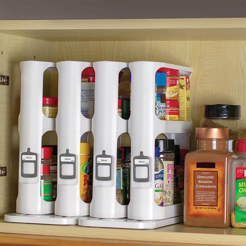 Multifunctional Rotating Storage Rack