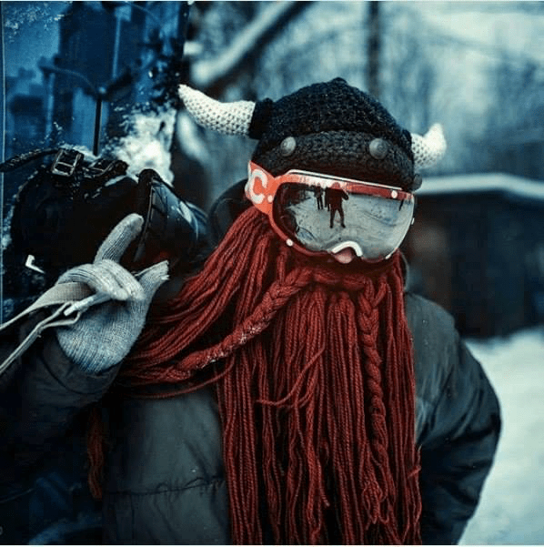 The legendary Barbarian Beard Hat - VikingX