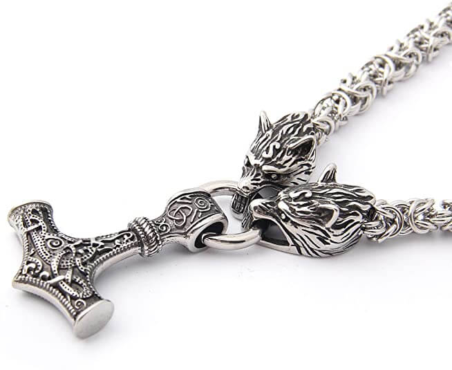 Thor Hammer Pendant Necklace