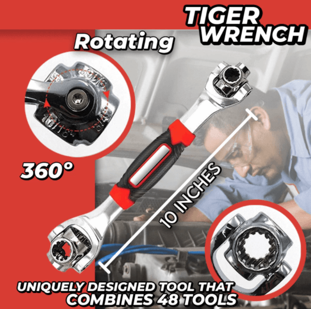 48-in-1 Tiger Wrench