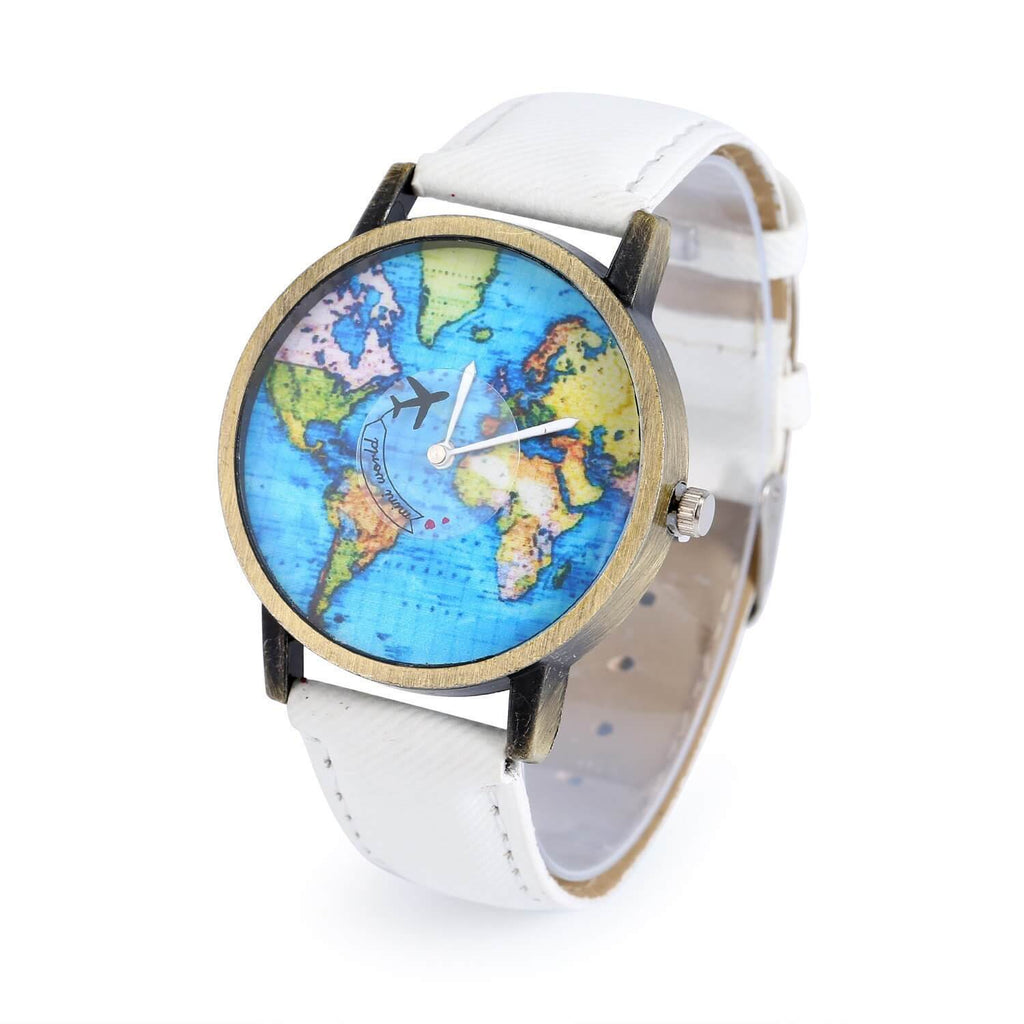 Vintage Traveler's Leather Watch