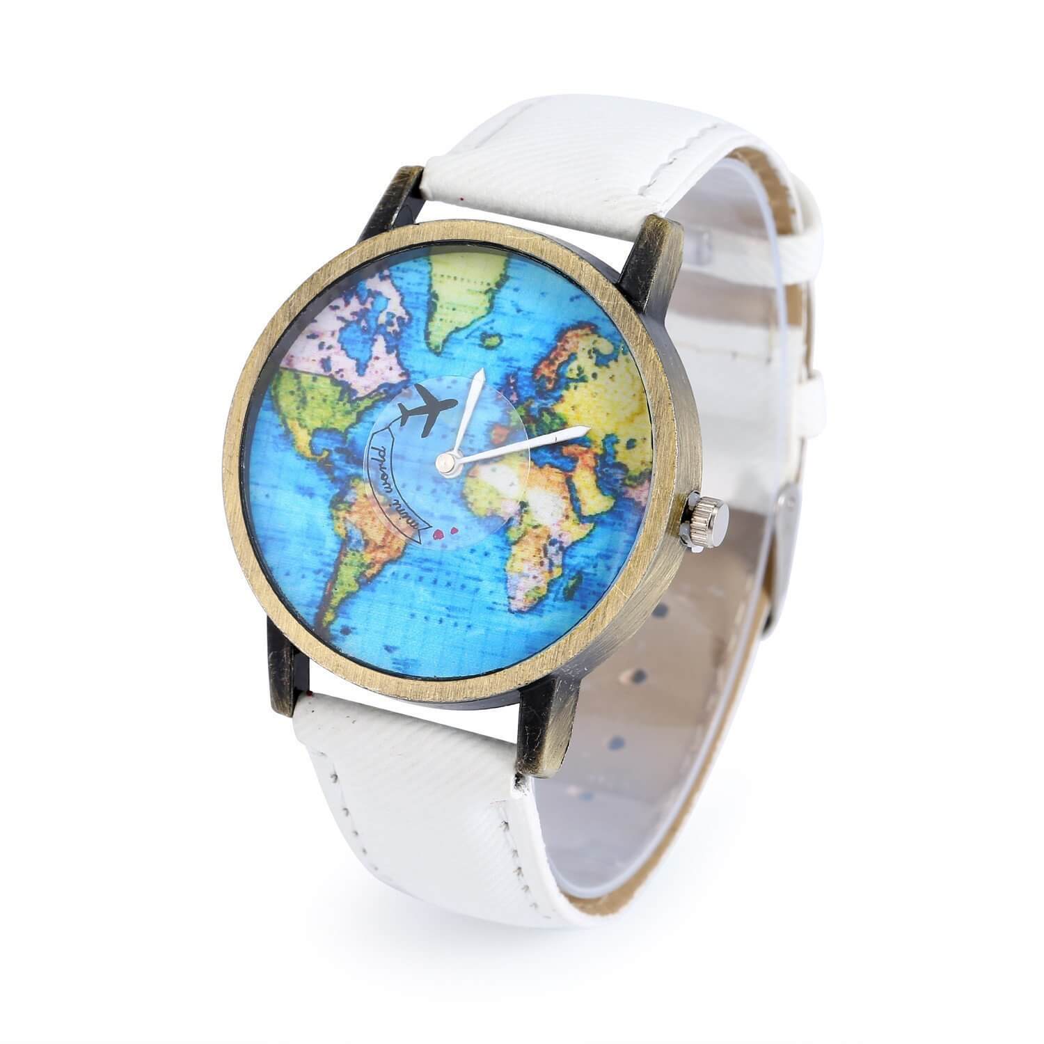 Vintage Traveler's Leather Watch