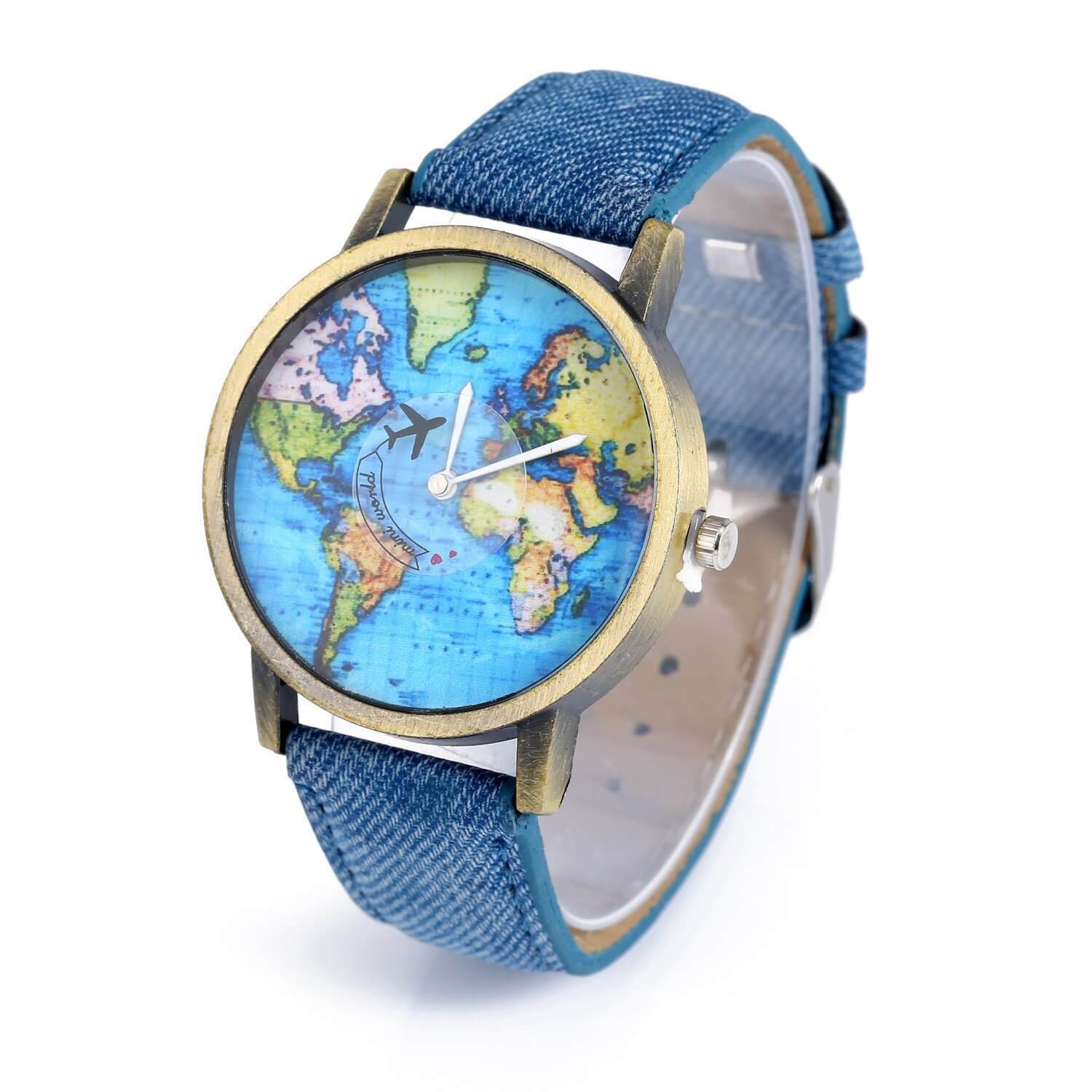 Vintage Traveler's Leather Watch