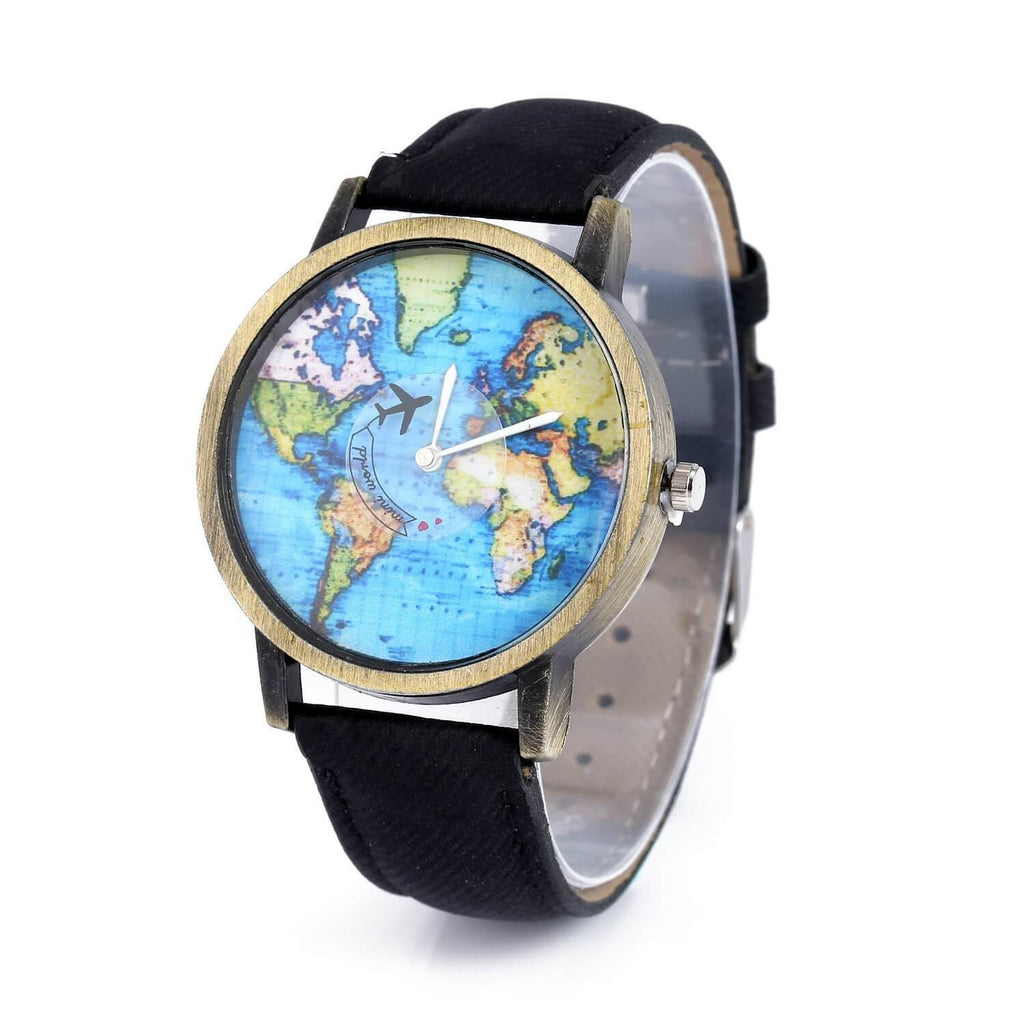 Vintage Traveler's Leather Watch