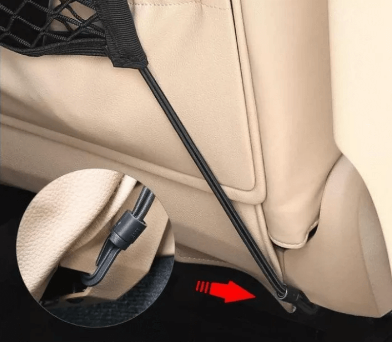 Storage net for the trunk