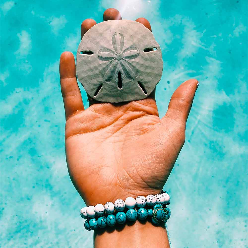 Turquoise Beaded Turtle Bracelet!