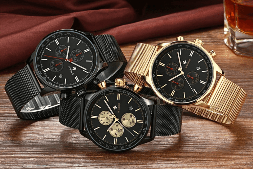Ultra-thin Chronograph Wristwatch