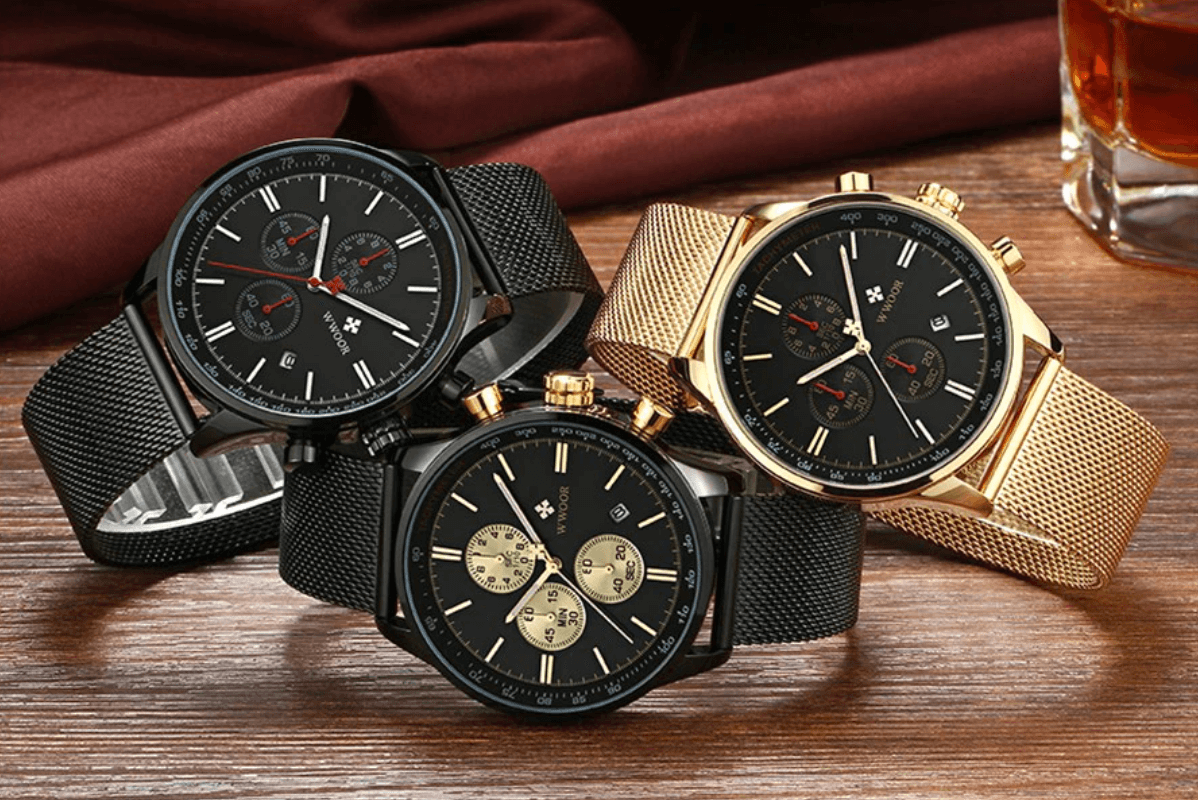 Ultra-thin Chronograph Wristwatch