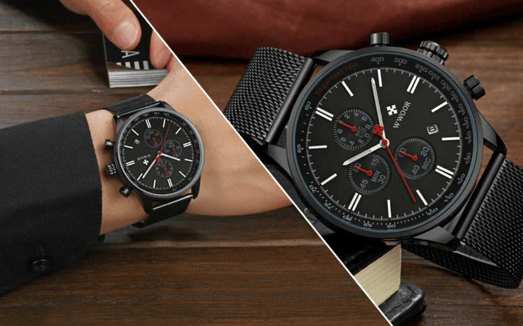Ultra-thin Chronograph Wristwatch
