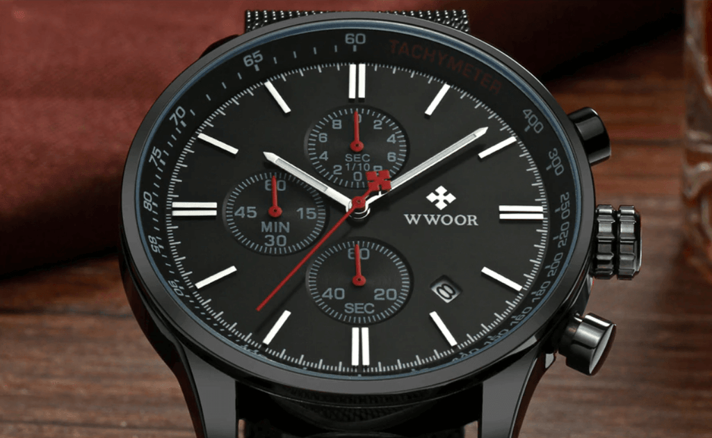 Ultra-thin Chronograph Wristwatch