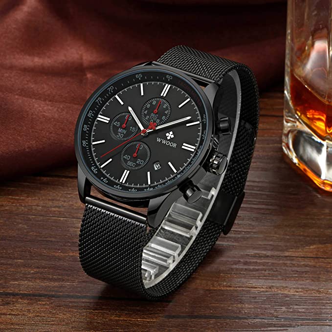 Ultra-thin Chronograph Wristwatch