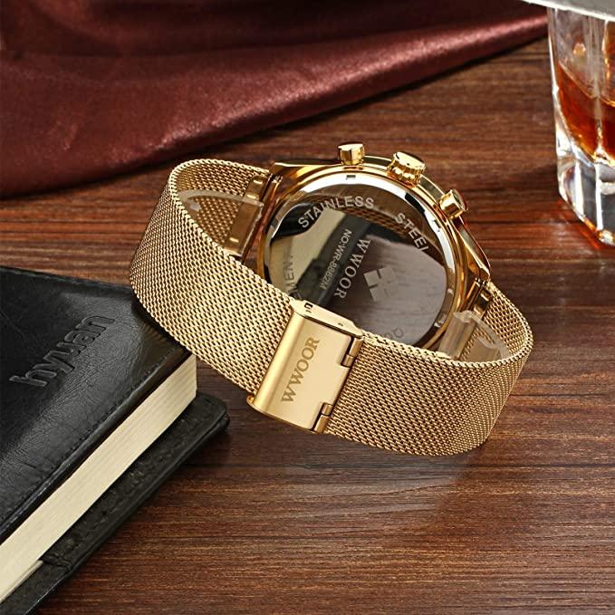 Ultra-thin Chronograph Wristwatch