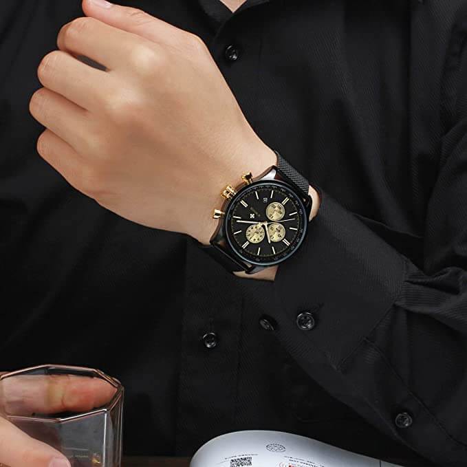 Ultra-thin Chronograph Wristwatch