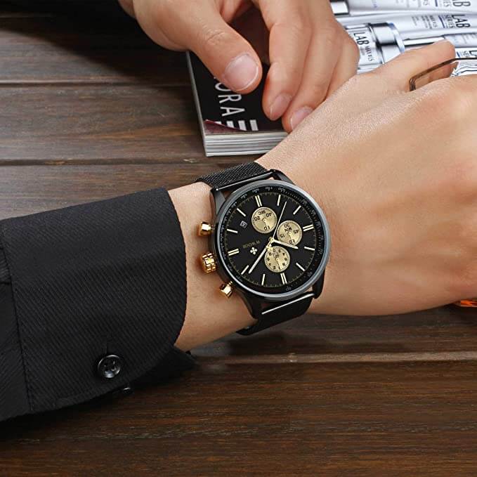 Ultra-thin Chronograph Wristwatch