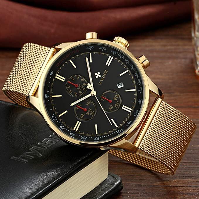 Ultra-thin Chronograph Wristwatch