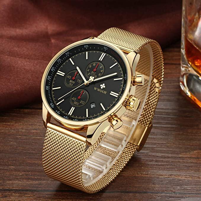 Ultra-thin Chronograph Wristwatch