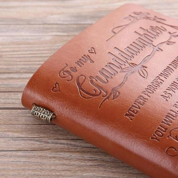 Vintage Engraved Diary