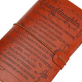 Vintage Engraved Diary