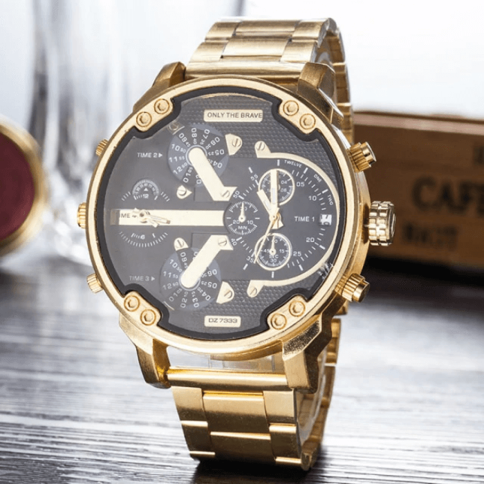 Relogio Quartz Men's Watch