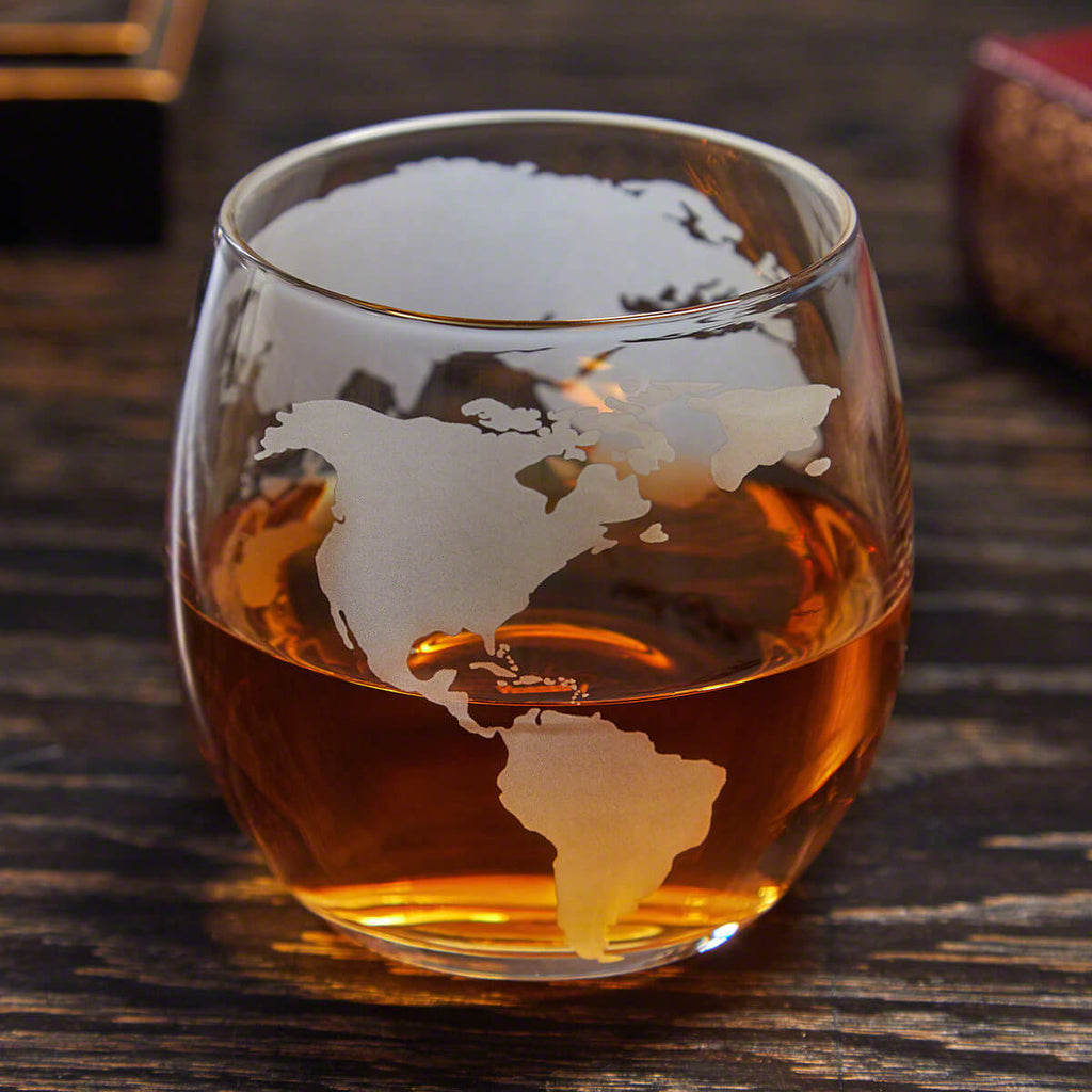 Whiskykaraffelsett "Globus"