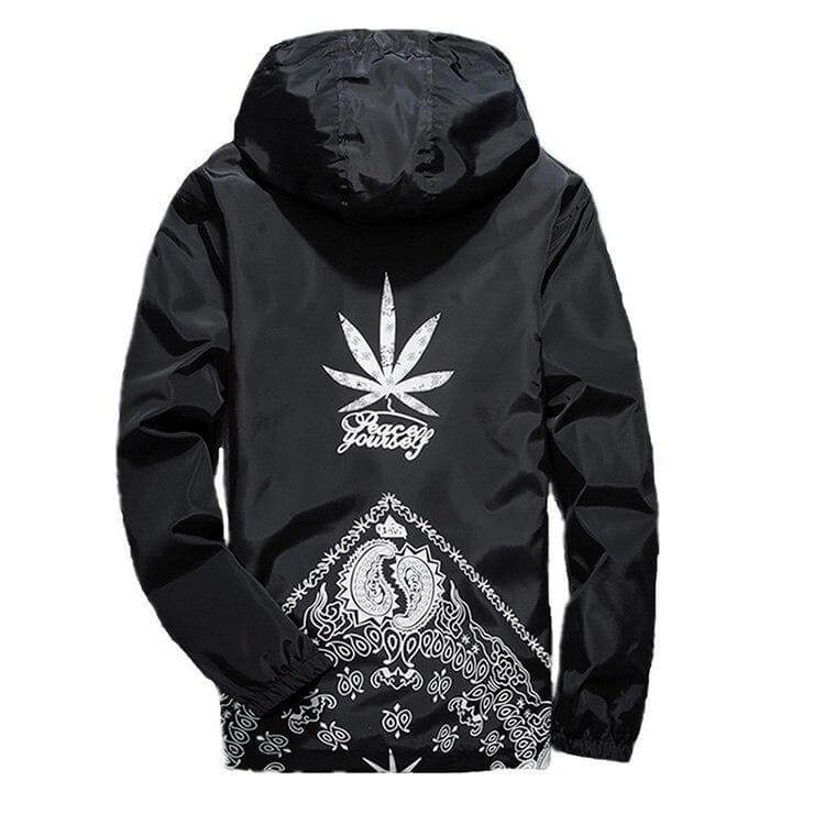 Hooded Windbreaker Jacket