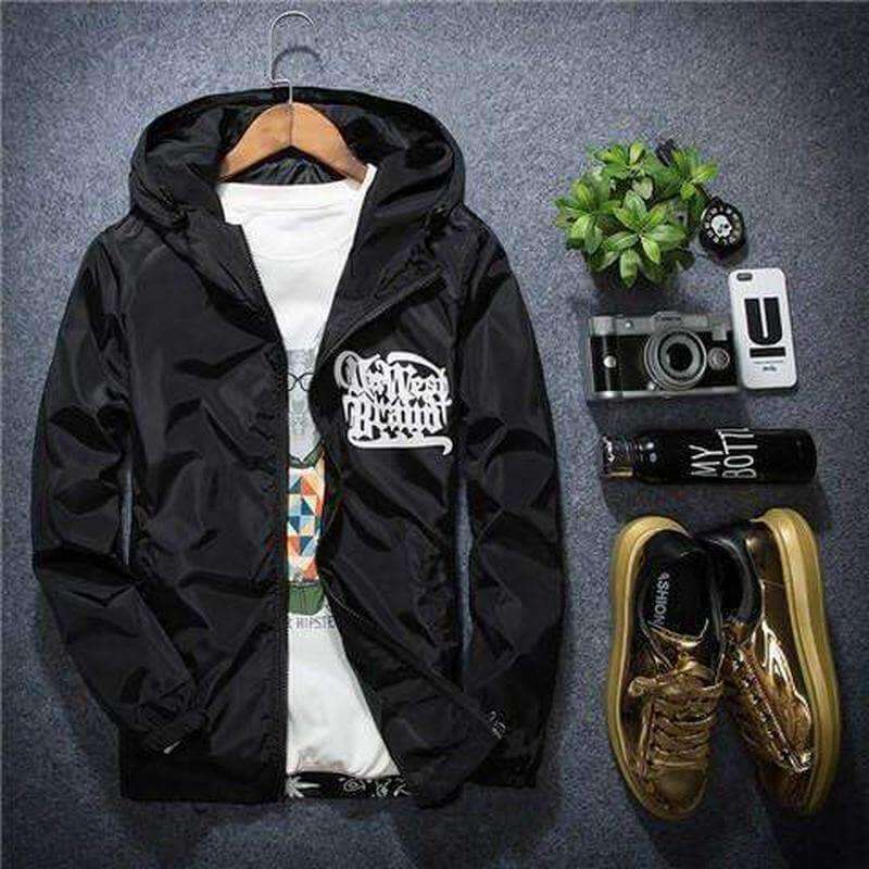 Hooded Windbreaker Jacket