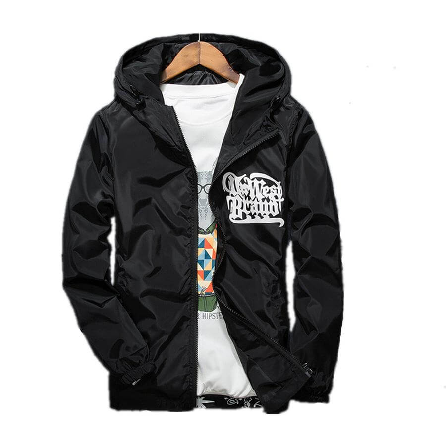 Hooded Windbreaker Jacket