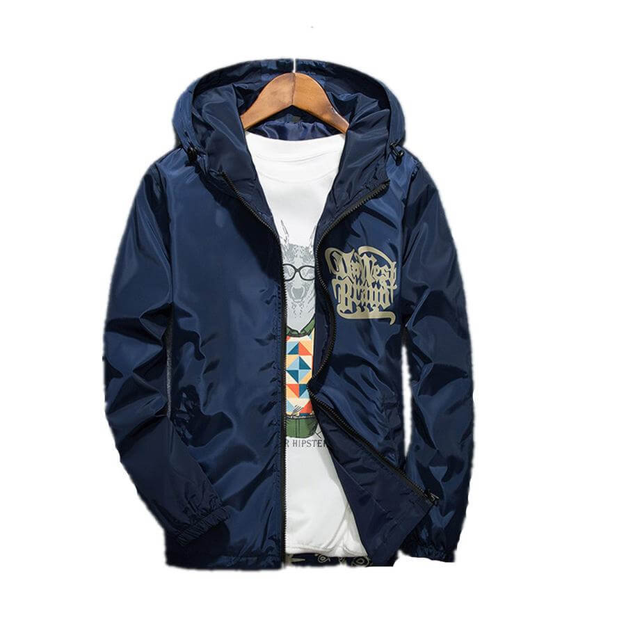 Hooded Windbreaker Jacket