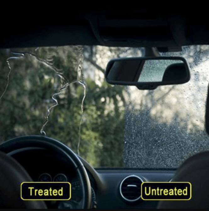 Invisible Windshield Wiper