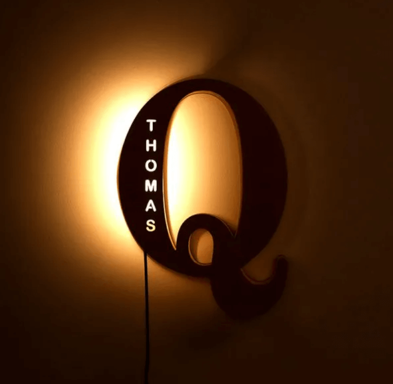 Personalized LED Night Light