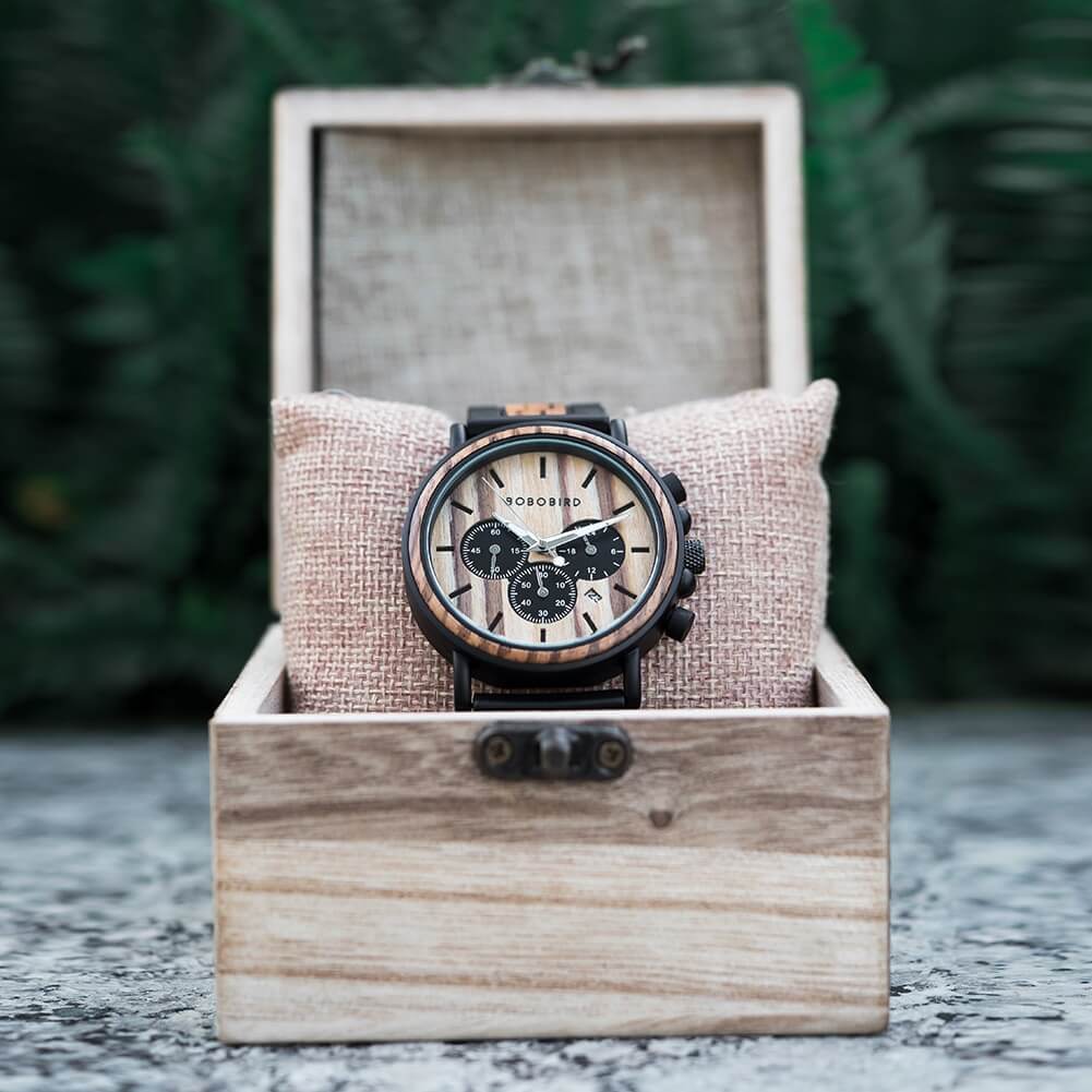 Luxury Wooden Men's Watch